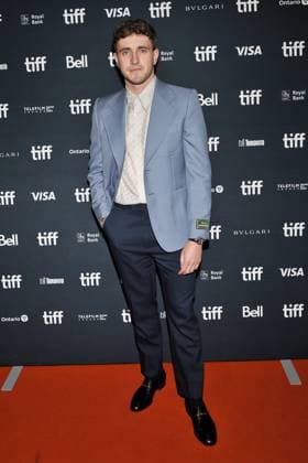 2022 Toronto International Film Festival - ÒAftersunÓ Premiere 12 September 2022 - Toronto, Ontario, Canada - Paul Mescal. 2022 Toronto International Film Festival - ÒAftersunÓ Premiere held at Princess of Wales Theatre. Photo Credit: Brent Perniac AdMedia Toronto Ontario Canada EDITORIAL USE ONLY  Copyright: xx BrentxPerniacx admphotostwo799875