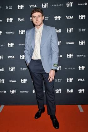 2022 Toronto International Film Festival - ÒAftersunÓ Premiere 12 September 2022 - Toronto, Ontario, Canada - Paul Mescal. 2022 Toronto International Film Festival - ÒAftersunÓ Premiere held at Princess of Wales Theatre. Photo Credit: Brent Perniac AdMedia Toronto Ontario Canada EDITORIAL USE ONLY  Copyright: xx BrentxPerniacx admphotostwo799876