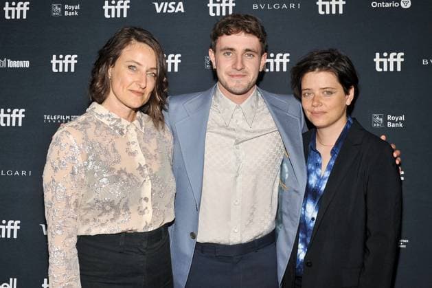 2022 Toronto International Film Festival - ÒAftersunÓ Premiere 12 September 2022 - Toronto, Ontario, Canada - Adele Romanski, Paul Mescal, Charlotte Wells. 2022 Toronto International Film Festival - ÒAftersunÓ Premiere held at Princess of Wales Theatre. Photo Credit: Brent Perniac AdMedia Toronto Ontario Canada EDITORIAL USE ONLY  Copyright: xx BrentxPerniacx admphotostwo799879