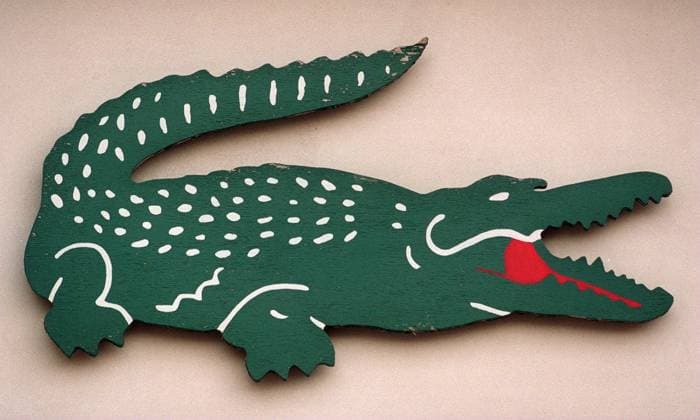 LACOSTE SHOP S LOGO AT ITS CENTRAL BRANCH. 11 October 1999 HONG KONG CHINA EDITORIAL USE ONLY  Copyright: xx MER2016051002113211 K.xY.xCHENGx scmpphotos028635