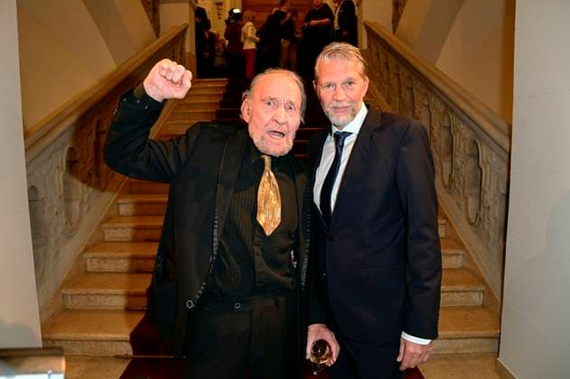 Michael Mendl and Kai Wiesinger at the award ceremony for the 7 Götz George Prize 2024 at the Haus der Kaiserin Friedrich Stiftung Berlin, 26 10 2024 Foto:xF.xKernx xFuturexImagex george_preis_4100