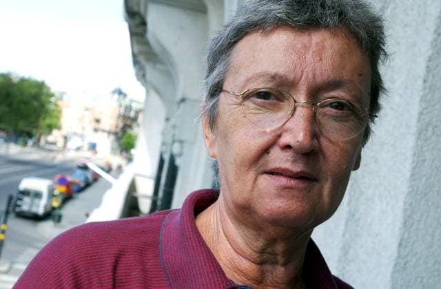 STOCKHOLM 20030601 Author Christine Nöstlinger awarded the Astrid Lindgren Memorial Literature Prize 2003, Stockholm, June 2, 2003 Photo Lars Pehrson Svd SCANPIX code 30152 STOCKHOLM Sweden x30152x  Copyright: xLarsxPehrsonx xSvdx xTTx CHRISTINE NÖSTLINGER