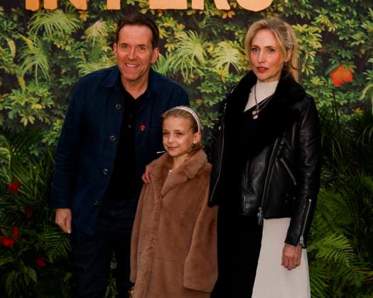 November 3, 2024, London, United Kingdom: Ben Miller, Lana Miller and Jessica Parker attend the Paddington In Peru World Premiere at the Odeon Luxe in Leicester Square, London. London United Kingdom - ZUMAs197 20241103_aaa_s197_395 Copyright: xCatxMorleyx