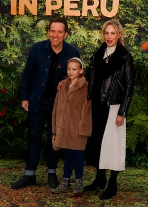 November 3, 2024, London, United Kingdom: Ben Miller, Lana Miller and Jessica Parker attend the Paddington In Peru World Premiere at the Odeon Luxe in Leicester Square, London. London United Kingdom - ZUMAs197 20241103_aaa_s197_399 Copyright: xCatxMorleyx