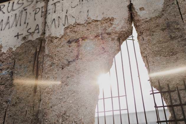 Remains of the Berlin Wall on Niederkirchnerstrasse, photographed in Berlin, 05 11 2024 This week marks the 35th anniversary of the fall of the Berlin Wall Berlin Germany Copyright: xFlorianxGaertnerx