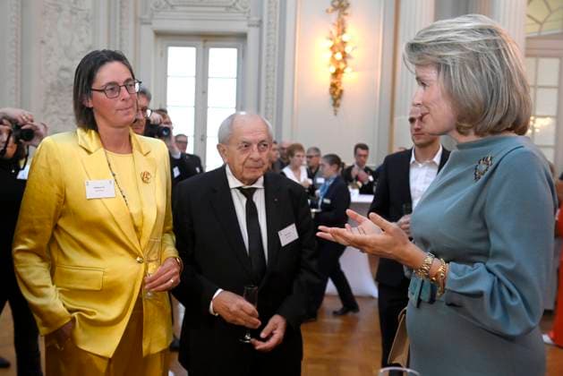 King Philippe and Queen Mathilde receive the Belgian athletes of 2024 BRUSSELS, BELGIUM - NOVEMBER 07 : Tia Hellebaut pictured. King Philippe and Queen Mathilde receive the Belgian athletes who have particularly distinguished themselves in 2024 (Paris Olympic and Paralympic Games, European or world championship in an Olympic or Paralympic discipline) on November 7, 2024 in Brussels, Belgium, 07 11 2024 Brussels Belgium  Copyright: xDidierxLebrunx