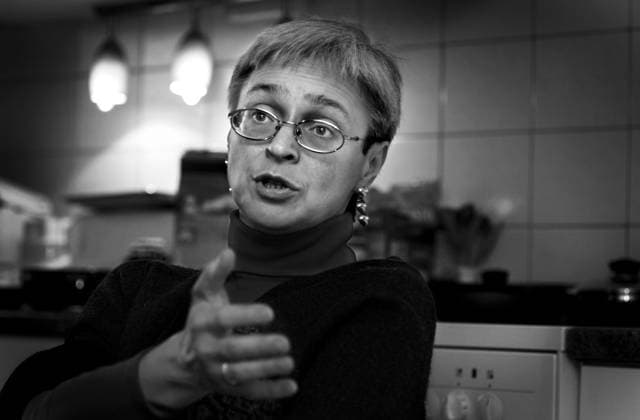 MOSCOW 021107 Anna Politkovskaya, journalist MOSCOW RUSSIA x4372x  Copyright: xVALDIMIRxVELENGURINx POLITKOVSKAJA