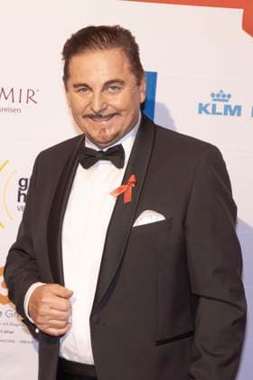 Bridal fashion designer and TV star Uwe Herrmann born September 11, 1962 comes to the 16 HOPE Gala at the Schauspielhaus Dresden