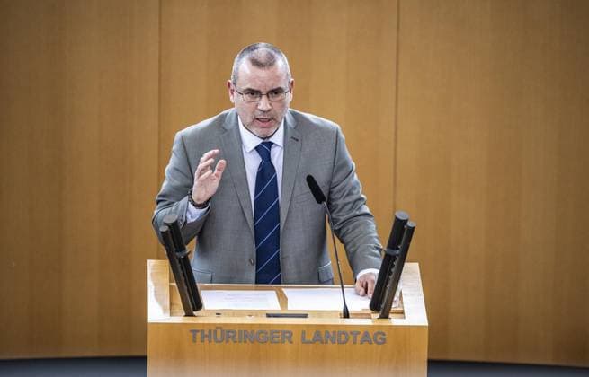 8 THURINGIAN STATE PARLIAMENT 3 PLENARY SESSION FOR EDITORIAL PURPOSES ONLY EDITORIAL USE ONLY p 14 11 2024 Erfurt Thuringian State Parliament 8 Election Period 3 Plenary Session in Photo Stefan Wogawa BSW Germany Thuringia Erfurt Copyright SaschaxFromm Copyright: SaschaxFromm doc7y1tk7xomevpqyrzfvw ,EDITORIAL USE ONLY Copyright: SaschaxFromm