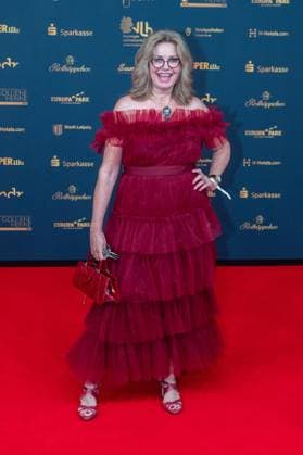 Leipzig 30 Goldene Henne award ceremony at Messe Leipzig 15 11 2024 Leipzig, Messe In the photo Maren Gilzer, actress On Friday evening, the Goldene Henne 2024 award ceremony, jointly organized by SuperIllu and MDR Fernsehe Copyright: xEHLxMedia Erik-HolmxLanghofx 20241115_goldene-henne-ehl-2_38