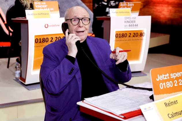 Reiner Calmund at the 29 RTL Spendenmarathon 2024 in Studio 8 of EMG Studios Hürth, 22 11 2024 Foto:xR.xStoffelsx xFuturexImagex spendenmarathon2024_4540