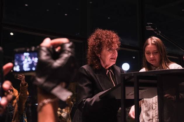 Nan Goldin gives an incendiary speech on the occasion of her exhibition This will not end well at the Neue Nationalgalerie and passionately criticizes Israels genocide of the Palestinians and the German governments support of the fatal raison détat