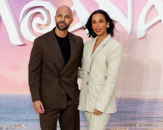 November 24, 2024, London, United Kingdom: Marvin Humes and Rochelle Humes attend the Moana 2 UK Premiere at the Cineworld in Leicester Square, London. London United Kingdom - ZUMAs197 20241124_aaa_s197_324 Copyright: xCatxMorleyx