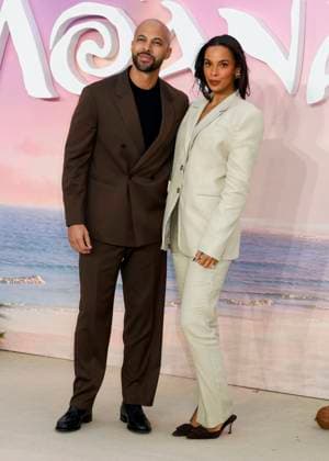 November 24, 2024, London, United Kingdom: Marvin Humes and Rochelle Humes attend the Moana 2 UK Premiere at the Cineworld in Leicester Square, London. London United Kingdom - ZUMAs197 20241124_aaa_s197_333 Copyright: xCatxMorleyx