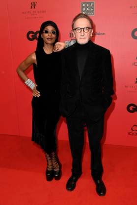 Marius Müller Westernhagen with wife Lindiwe Suttle at the 26th GQ Men of the Year Awards 2024 in the Orangerie Schloss Charlottenburg Berlin, 28 11 2024 Foto:xF.xKernx xFuturexImagex gq_berlin_4318