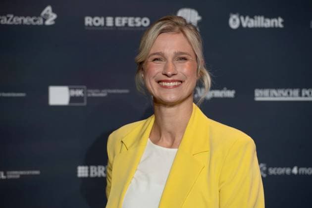 Britta HEIDEMANN, former fencer, presentation of the German Sustainability Award in Duesseldorf on 29 11 2024