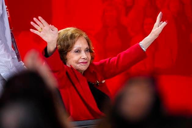 Bilder des Jahres 2024, News 11 November News Bilder des Tages 41st Federal Congress of the PSOE The historic Socialist of the PSOE in Andalusia, Amparo Rubiales, during the Rosa Manzano awards on the first day of the 41st Federal Congress of the PSOE at the Palace of Congresses and Exhibitions, November 29, 2024 in Seville Andalusia, Spain The PSOE begins, today Friday, its 41st Federal Congress in which the party will close ranks and turn to support its leader, the President of the Government and Secretary General, Pedro Sánchez 29 NOVEMBER 2024 Sevilla Andalucia Sevilla Andalucia Espana Copyright: xJoaquinxCorcherox 6376084