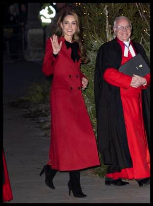 . 06 12 2024. London, United Kingdom. Kate Middleton, the Princess of Wales, arriving at a Christmas carol service at Westminster Abbey in London.  xStephenxLockx xi-Imagesx IIM-25608-0016