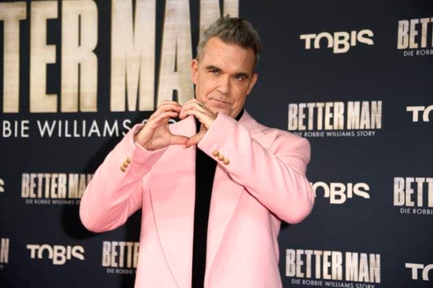 Robbie Williams at the premiere of the movie Better Man The Robbie Williams Story at Cinedom Cologne, 08 12 2024 Foto:xN.xKubelkax xFuturexImagex better_man_4428