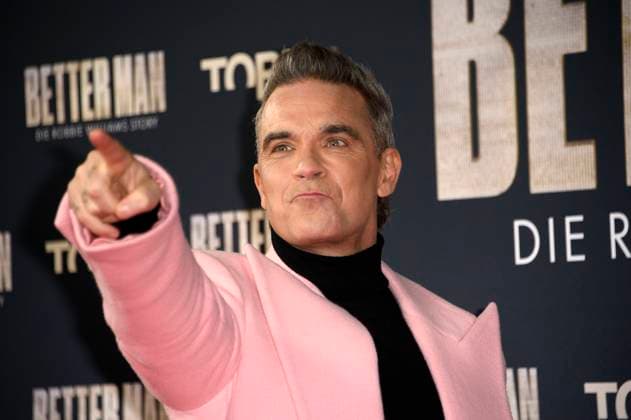 Robbie Williams at the premiere of the movie Better Man The Robbie Williams Story at Cinedom Cologne, 08 12 2024 Foto:xN.xKubelkax xFuturexImagex better_man_4404