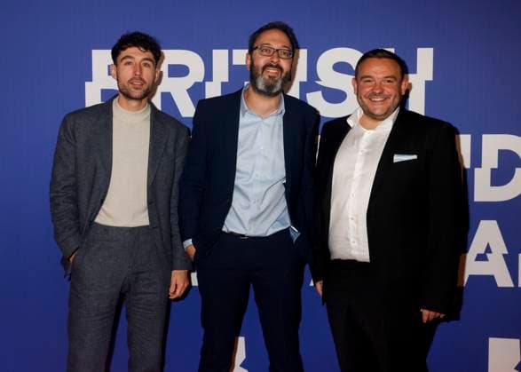 December 8, 2024, London, United Kingdom: Gino Evans and Ben Toye attend the 27th British Independent Film Awards at the Roundhouse in Camden, London. London United Kingdom - ZUMAs197 20241208_aaa_s197_883 Copyright: xCatxMorleyx