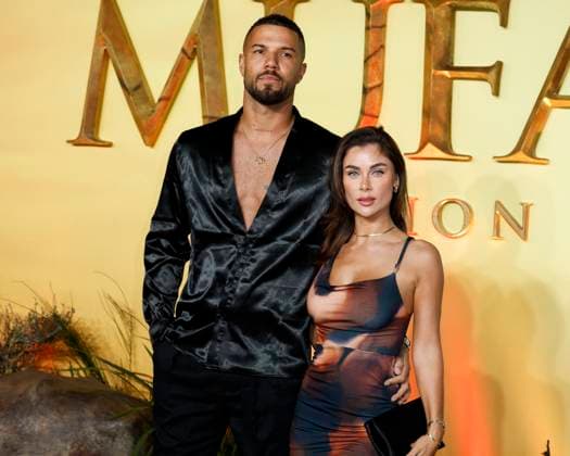 December 11, 2024, London, United Kingdom: DJ O™Neal and Cally Jane Beech attend the Mufasa, The Lion King UK Premiere at Cineworld in Leicester Square. London United Kingdom - ZUMAs197 20241211_aaa_s197_704 Copyright: xCatxMorleyx