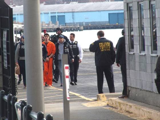 December 19, 2024, Manhattan, New York, USA: New York, New York, December 19, 2024 . Luigi Mangione gets escorted from Helicopter .by NYPD, FBI and Various other agencies to Manhattan Federal Courthouse for arraignment on multiple charges Manhattan U.S.A - ZUMAct2_ 20241219_faf_ct2_004 Copyright: xBrucexCotlerx