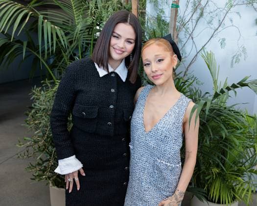 December 10, 2024, Los Angeles, California, USA: SELENA GOMEZ and ARIANA GRANDE at the Academy Women s Luncheon Presented by CHANEL hosted by the Academy of Motion Picture Arts and Sciences. Los Angeles USA  - ZUMAz03_ 20241210_shc_z03_383 Copyright: xAMPASx