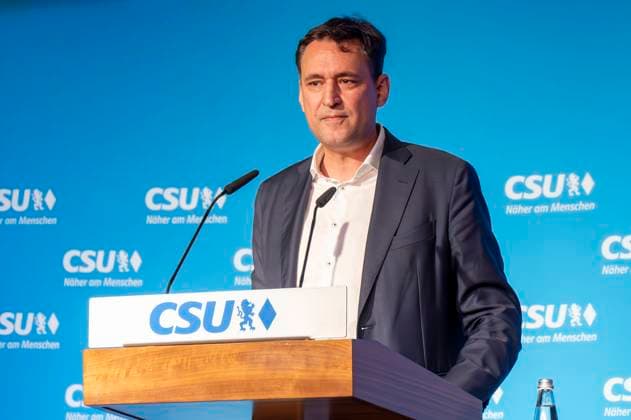 Muenchen, Dreikoenigstreffen der CSU mit Dr. Markus Soeder im Augustinerkeller, es spricht Staatsminister Georg Eisenreich, MdL
