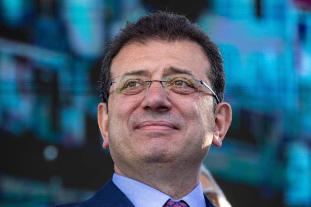 January 9, 2025: ISTANBUL, TURKEY - JANUARY 9, 2025: Istanbul Metropolitan Municipality Mayor Ekrem Imamoglu delivers a speech at the groundbreaking ceremony for the Prince Islands Municipality Service Building in Istanbul, Turkey. Widely regarded as President Recep Tayyip ErdoÄÅ¸an s most formidable rival in the event of an early election, Imamoglu has recently prioritized infrastructure projects and urban transformation in his role as mayor. - ZUMAi72_ 20250109_znp_i72_008 Copyright: xTolgaxIldunx