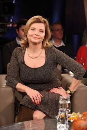 Annette Frier, actress, guest on the NDR Talk Show, photo session on 10 1 2025 in the Hamburg Lokstedt television studio before the broadcast on the 3 program of NDR television