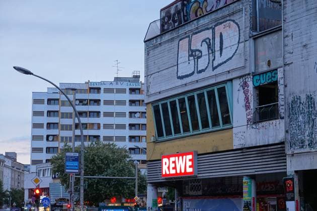 Berlin, residential building near Kottbusser Tor Berlin, Kottbusser Tor