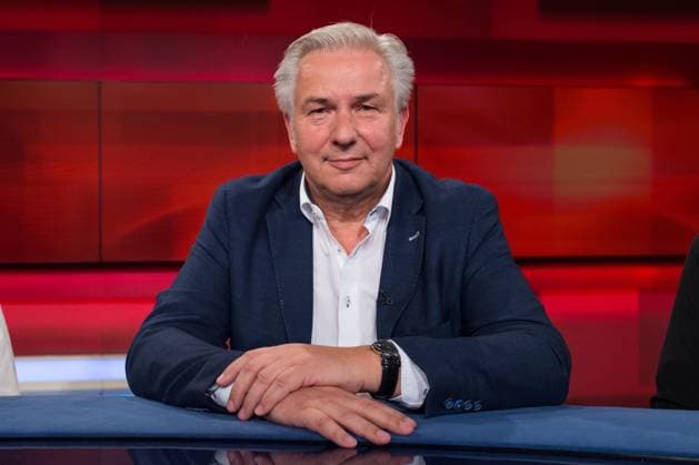 Klaus Wowereit, former Politicians SPD , Hart but Fair, Television, ARD, Talk Show, at grey Hair the Muff from 50 Years – Dispute at S Heir the 68, Photo Uwe Cook, 23 04 2018 Berlin DEU, ger