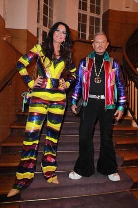 Martina Reuter and Dirk Heidemann to Anniversary show from Gabriele Iazzetta to New Jewelry collection, Master Hall on Potsdam Place, Berlin Germany, Germany