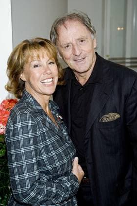 Actors Gaby Dohm, in the Role the Astrid Wishes, and Guenther Maria Halmer, in the Role of Albert Marquard, included at Press event for the TV Film the Big ones and the small Wishes in Munich Germany