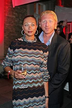 Boris Becker, Ex Tennis professional and its Girlfriend Lilli, at the award Ceremony of Sport Picture Award 2007 in Hamburg to the Elbchaussee in the Elb Lounge Copyright Passig 13 08 2007 Berlin Germany