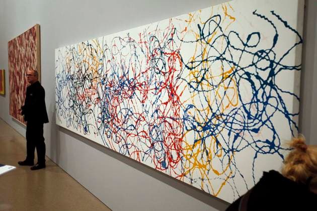 Jackson Pollock Exhibition in the German Bank Kunsthalle in Berlin, Berlin Germany, Germany