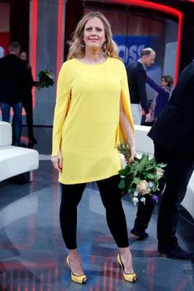 Barbara Schoeneberger at the Recording the ARD TV Show Small against big the UNBELIEVABLE Duel in Berlin, Berlin Germany, Germany