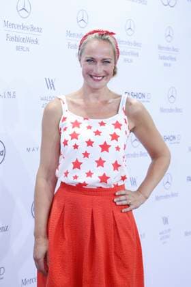 Eva Mona Rodekirchen as Guest at the Lena Hoschek Runway the Fashion Week in Berlin Berlin Germany, Germany