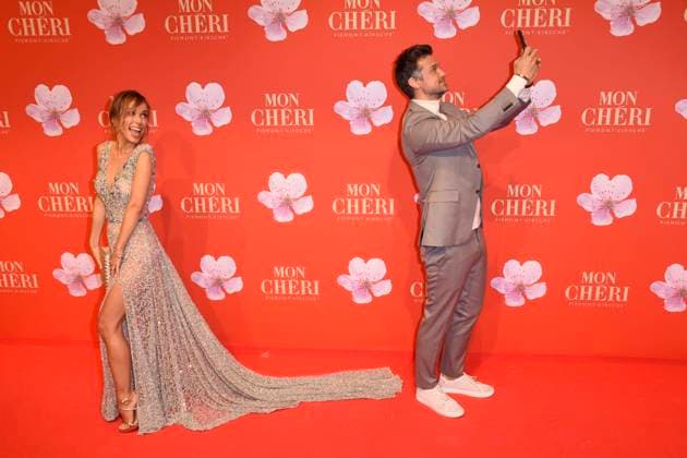Annemarie and Wayne Carpendale MON Cheri Barbaratag in Munich, Red Carpet, Bavaria Germany, Germany