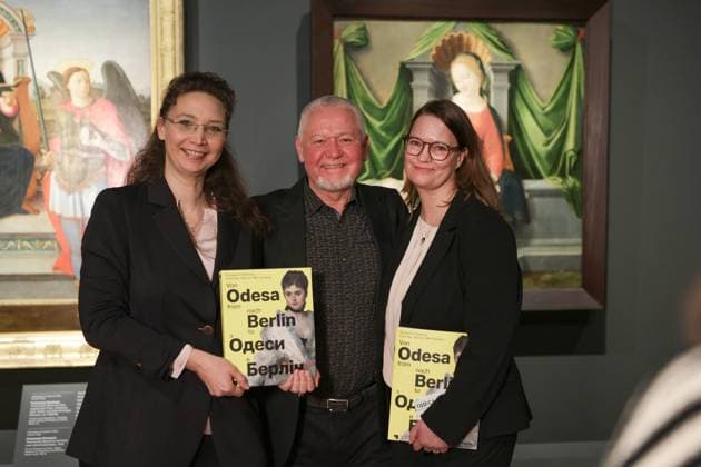 Press conference Berliner Gemäldegalerie From Odesa to Berlin European Painting of the 16th to 19th Century Sabine Lata Curator of the exhibition, Gemäldegalerie Ihor Copyright: xEventpressxLlerenax