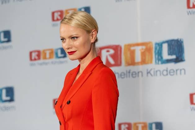 Franziska Knuppe at RTL telethon, Charity TV Show from Cologne, North Rhine Westphalia Germany, Germany