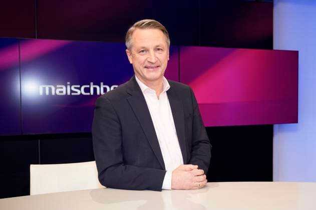 Nikolaus Blome on the ARD talk show maischberger in Studio Berlin Adlershof Berlin, 22 01 2025 Foto:xT.xBartillax xFuturexImagex maischberger2201_5103