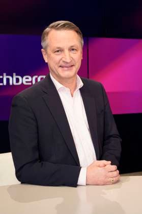 Nikolaus Blome on the ARD talk show maischberger in Studio Berlin Adlershof Berlin, 22 01 2025 Foto:xT.xBartillax xFuturexImagex maischberger2201_5104