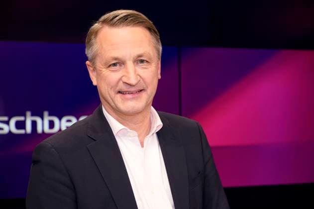 Nikolaus Blome on the ARD talk show maischberger in Studio Berlin Adlershof Berlin, 22 01 2025 Foto:xT.xBartillax xFuturexImagex maischberger2201_5105