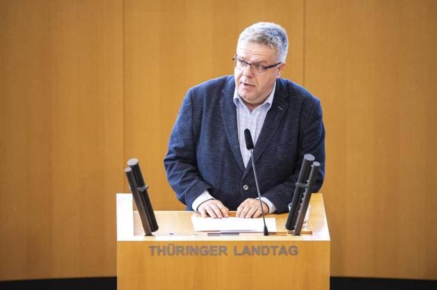8 THURINGIAN STATE PARLIAMENT 6 PLENARY SESSION FOR EDITORIAL PURPOSES ONLY EDITORIAL USE ONLY p 29 01 2025 Erfurt Thuringian State Parliament 8 Election Period 6 Plenary Session in Photo Dirk Hoffmeister BSW Germany Thuringia Erfurt Copyright SaschaxFromm Copyright: SaschaxFromm doc7z5vmya93ba51r4u7n7 ,EDITORIAL USE ONLY Copyright: SaschaxFromm