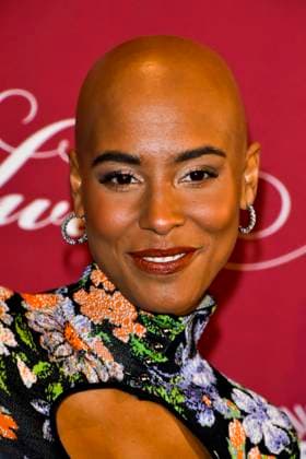 Sharon Battiste actress as guest on the red carpet at the 24 Lambertz Mondy Night at the Wartesaal am Dom 03 February 2025 in Cologne NRW Germany