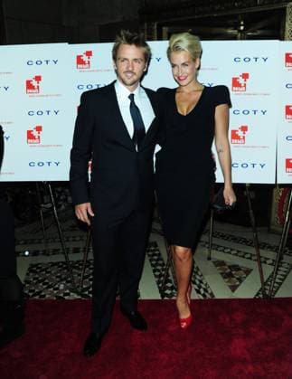 Sarah Connor with their New Friend their Manager Florian Fischer Sarah Connor and Boyfriend DKMS 4th Annual Gala Linked against Leukemia New York NY USA 29 04 2010 Photo BREUEL IMAGE PPP NYPic P.O. Box 700210 D 22045 Hamburg Tel 49 0 40 66976697 e Mail breuel@breuel Picture de Document and Honorarpflichtig 7,00 VAT www Breuel Picture de NY America
