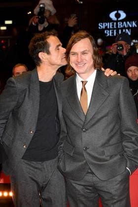 Tom Tykwer and Lars Eidinger at the opening of the 75th Berlinale International Film Festival with the Das Licht Film Premiere on February 13, 2025 in Berlin Berlinale Opening 2025 with the Das Licht Film Premiere in Berlin