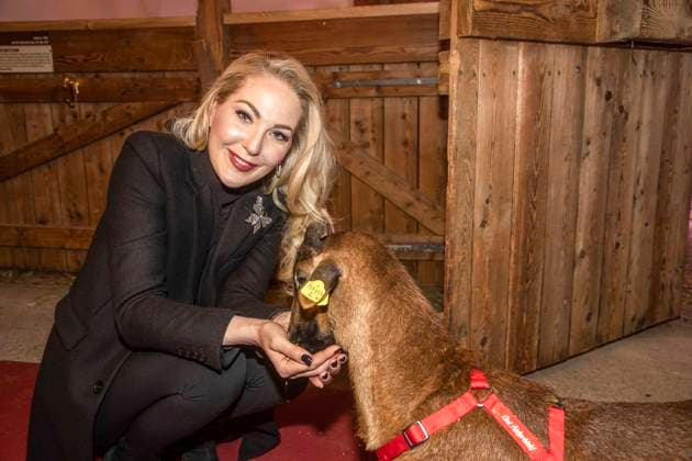 Kathrin Glock during The well Aiderbichl Christmas Market Opening ON November 12, 2019 in Henndorf on Wallersee, Austria Tyrol Austria